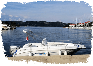 Rent a boat icon